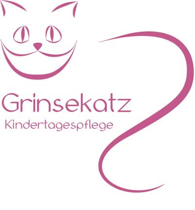 Kindertagespflege Grinsekatz Logo